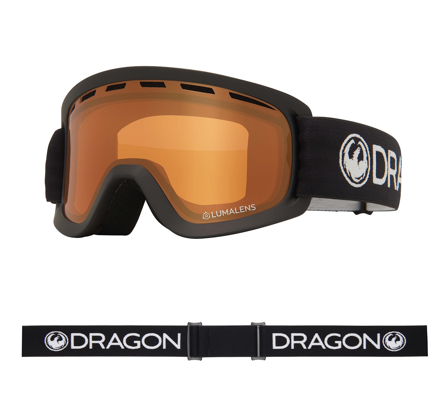 Lil D - Black with Lumalens Amber Lens