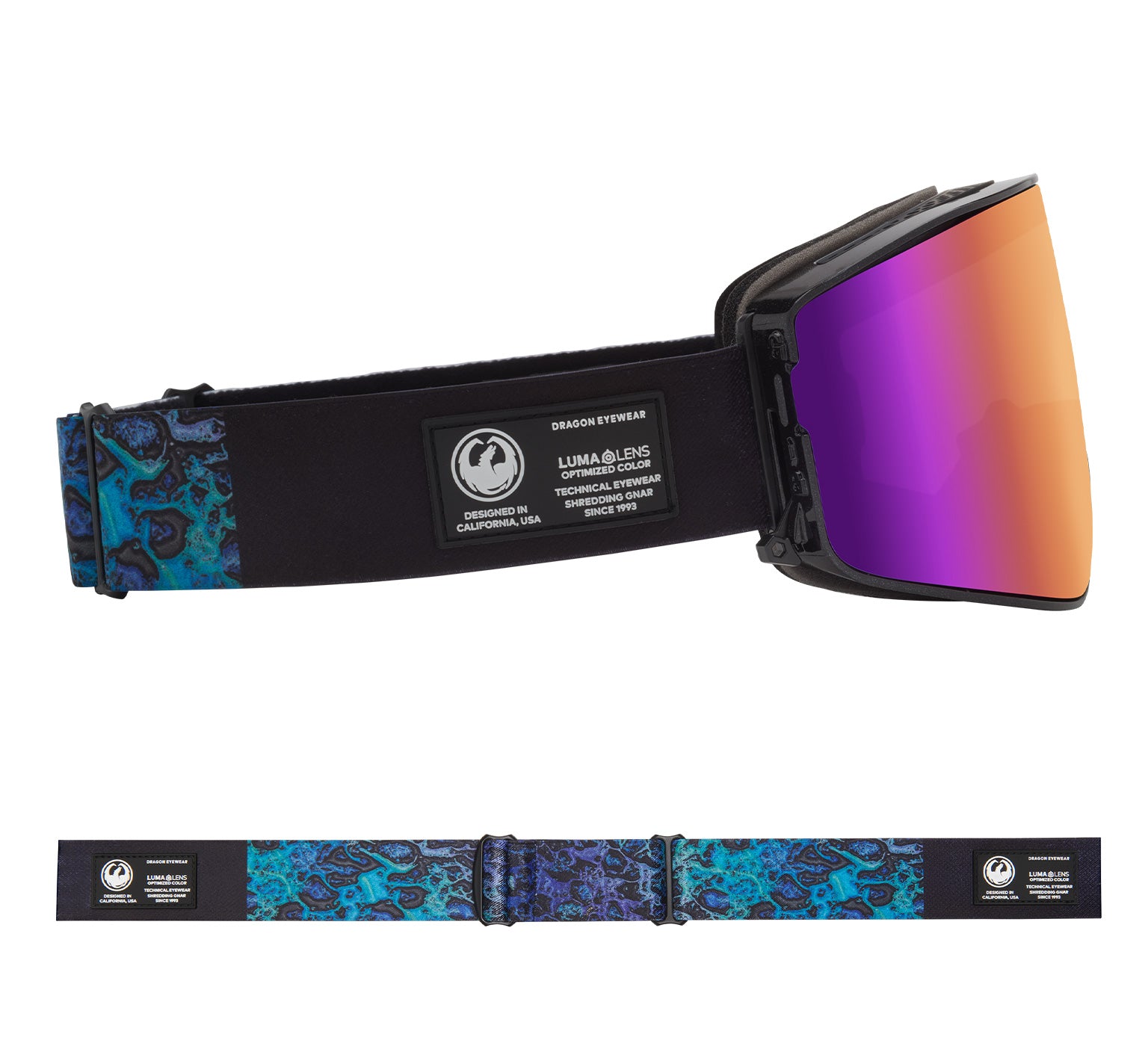 PXV2 - Black Pearl with Lumalens Purple Ionized & Lumalens Amber Lens