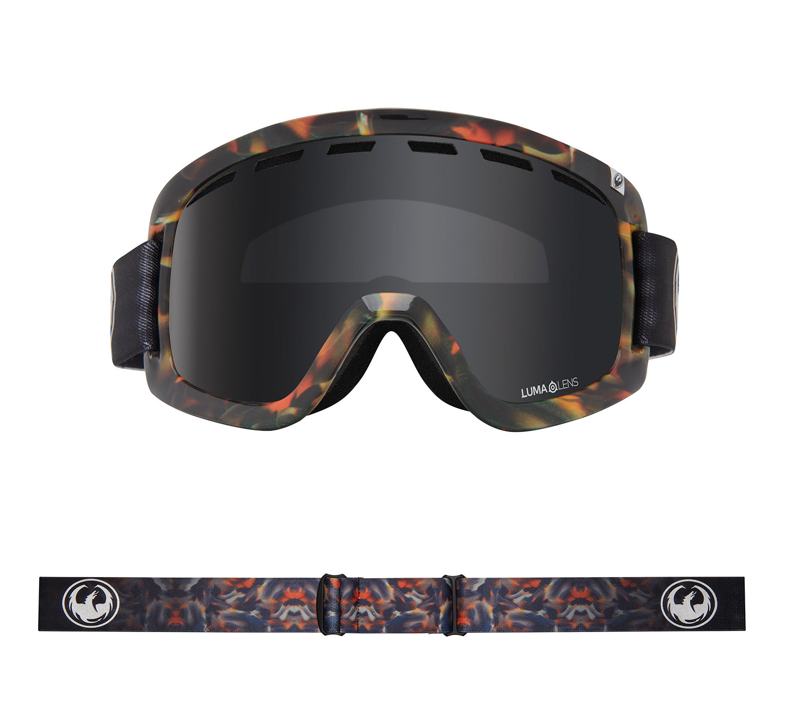 D1 OTG - Fire Leaf with Lumalens Dark Smoke Lens