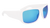 CALYPSO - Shiny White with Polarized Lumalens Blue Ionized Lens