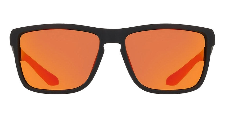 DRS1002 - Matte Black with Red Mirror Lens