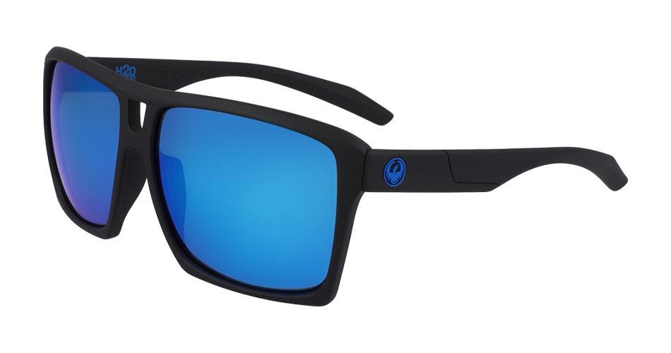 THE VERSE - Matte Black H2O with Polarized Lumalens Blue Ionized Lens