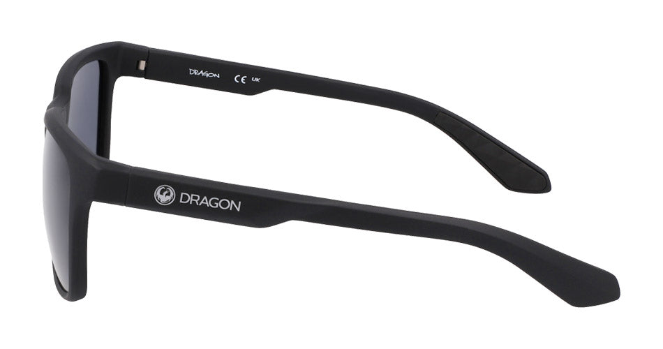 SLIP - Matte Black with Polarized Lumalens Smoke Lens