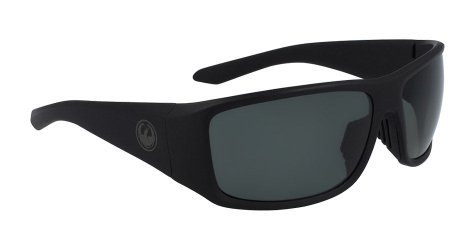 JUMP - Matte Black with Polarized Lumalens Smoke Lens