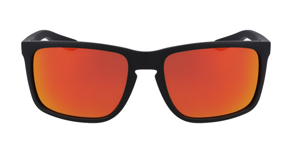 MELEE - Matte Black with Orange Ionized Lens