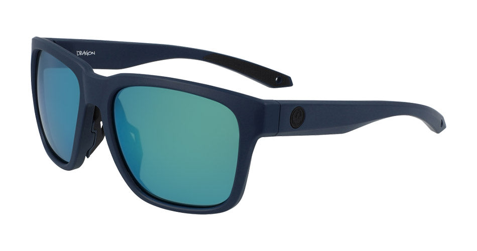 MARINER X - Matte Navy H2O with Lumalens Deep Green Ionized Lens