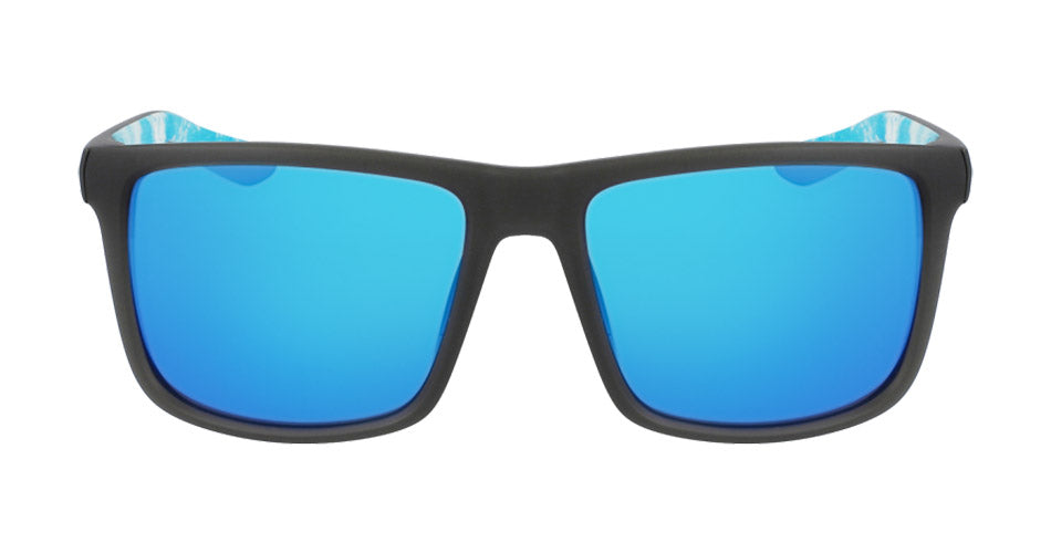 MERIDIEN - Matte Grey/Permafrost with Lumalens Blue Ionized Lens