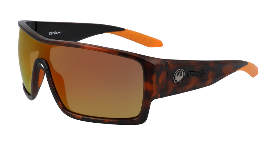 FLASH - Matte Dark Tortoise with Lumalens Orange Ionized Lens
