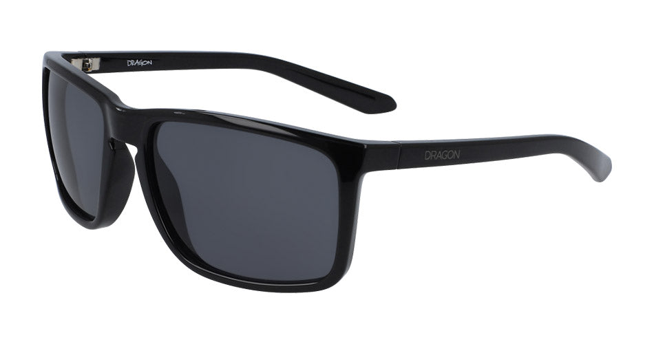 MELEE XL - Shiny Black with Smoke Lens