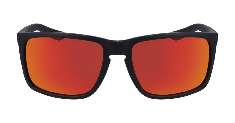 MELEE XL - Matte Black with Orange Ionized Lens
