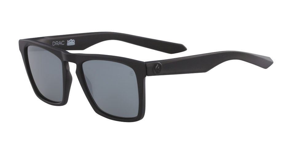 DRAC - Matte Black H2O with Polarized Lumalens Silver Ionized Lens