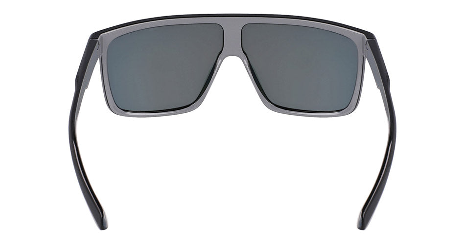 MOMENTUM - Shiny Black/Grey with Polarized Lumalens Red Ionized Lens