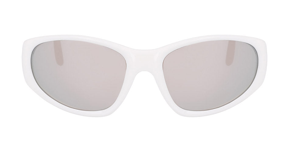 THE BOX 2 - White with Polarized Lumalens Silver Ionized Lens