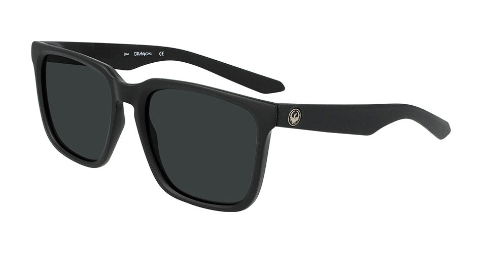 BAILE XL - Matte Black with Polarized Lumalens Smoke Lens