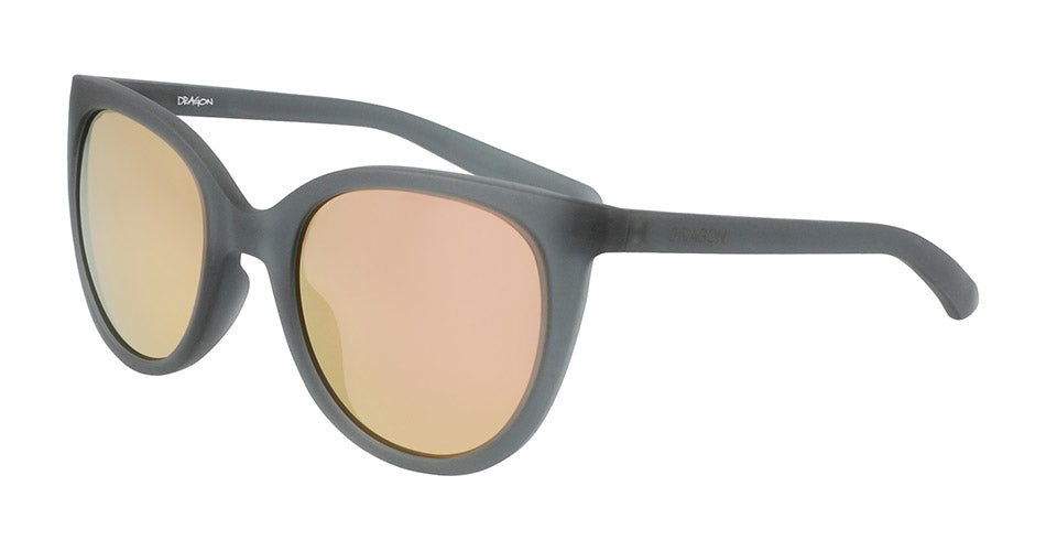 JUNIPER - Matte Charcoal Crystal with Rose Gold Lens