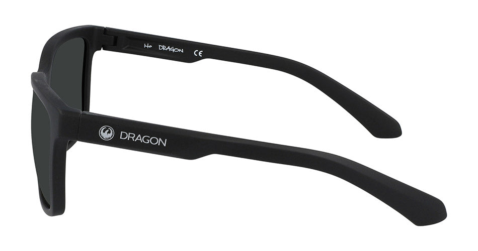 BURGEE - Matte Black H2O with Polarized Lumalens Smoke Lens