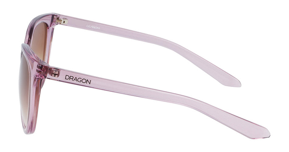 JUNIPER - Blush Crystal with Brown Gradient Lens