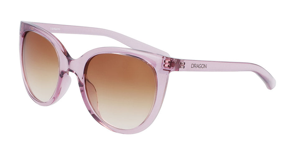 JUNIPER - Blush Crystal with Brown Gradient Lens