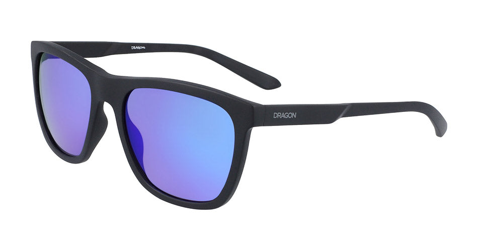 WILDER - Matte Black with Lumalens Blue Ionized Lens