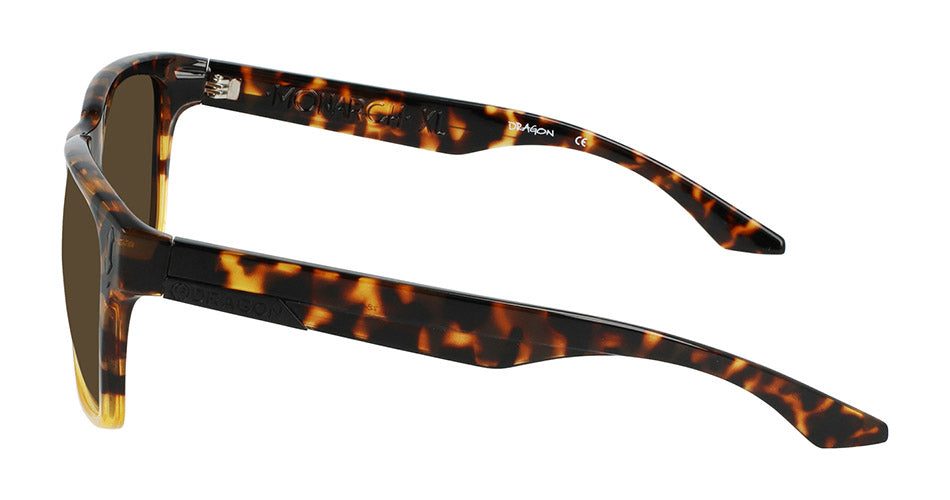 MONARCH XL - Shiny Tortoise Gradient with Polarized Lumalens Brown Lens