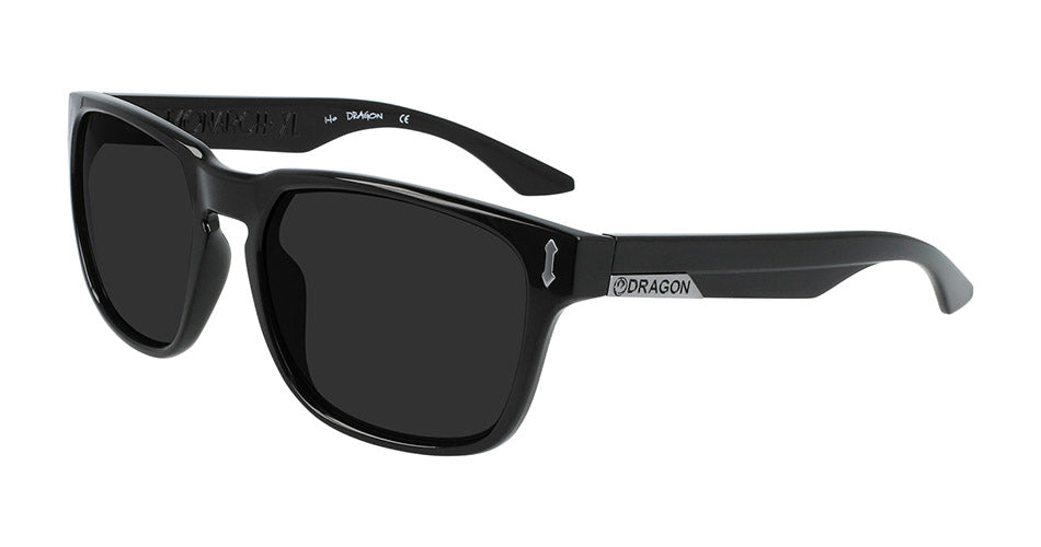 MONARCH XL - Jet with Polarized Lumalens Smoke Lens - NEW CHINA SKU
