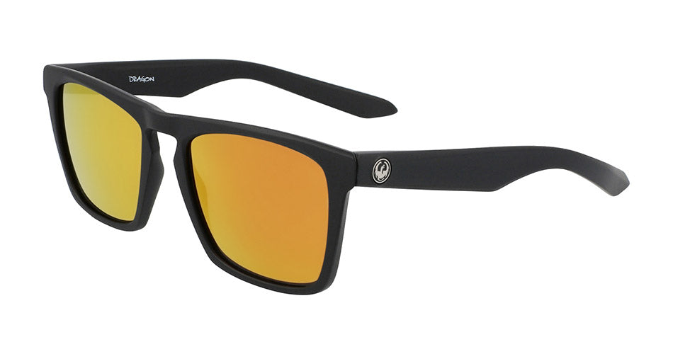 DRAC - Matte Black with Lumalens Orange Ionized Lens - OLD ITALY SKU