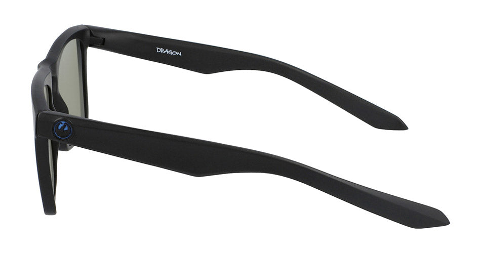 DRAC - Matte Black H2O with Polarized Lumalens Blue Ionized Lens - NEW CHINA SKU