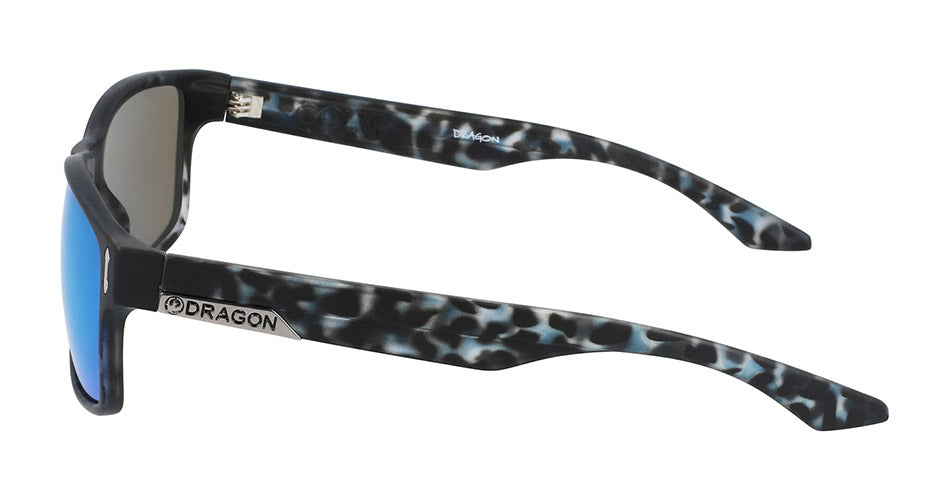 COUNT - Matte Midnight Tortoise with Lumalens Blue Ionized Lens