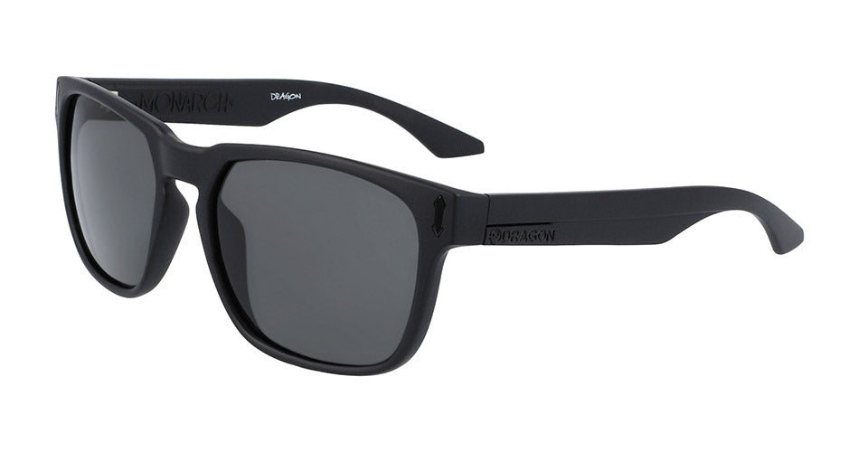 MONARCH - Matte Black with Lumalens Smoke Lens - NEW CHINA SKU