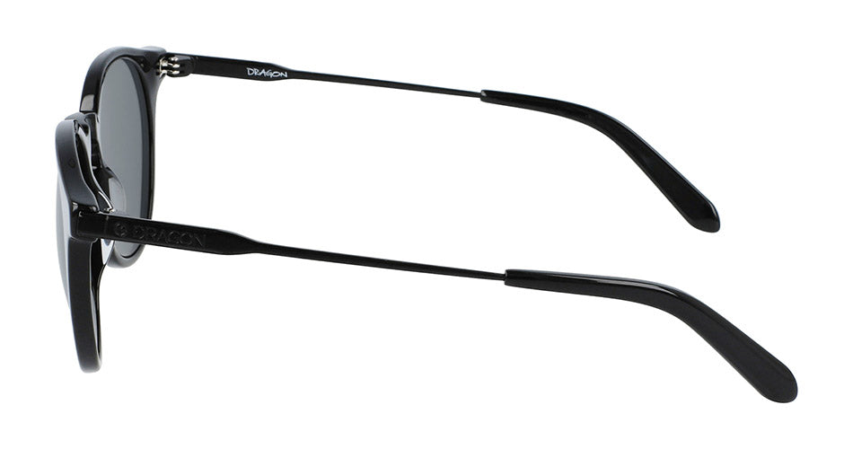 HYPE - Shiny Black with Polarized Lumalens Smoke Lens