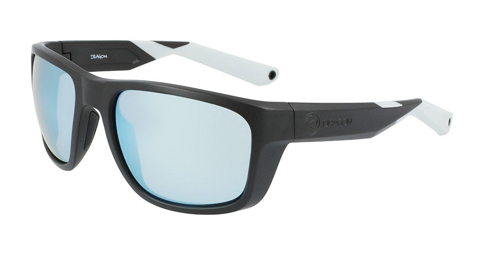 SHORE X - Matte Grey H2O with Polarized Lumalens Blue Frozen Ionized Lens