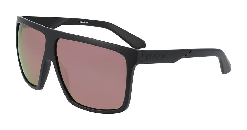 ULTRA - Matte Black with Lumalens Rose Gold Ionized Lens