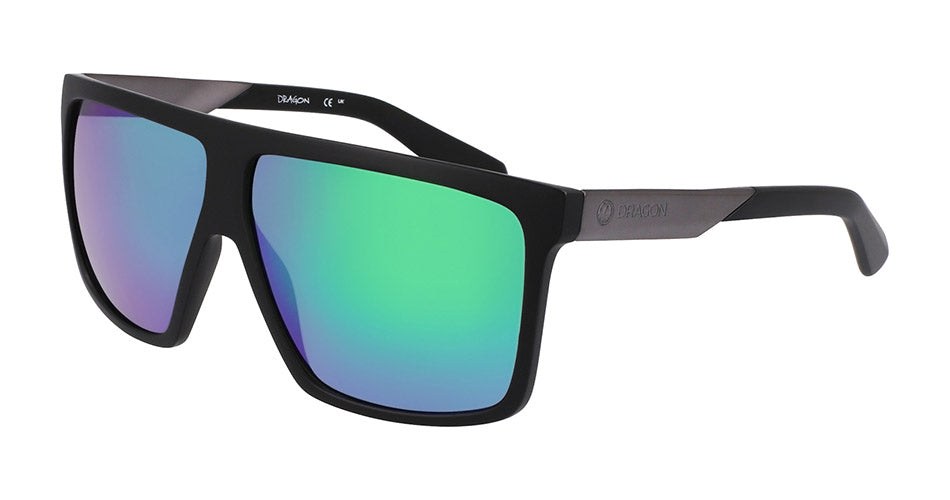 ULTRA - Matte Black with Polarized Lumalens Green Ionized Lens