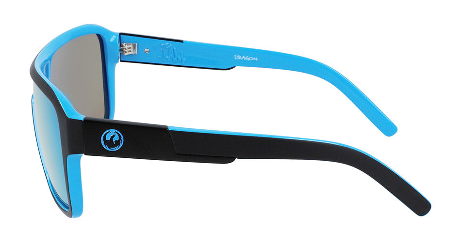 REMIX - Matte Black with Lumalens Sky Blue Ionized Lens - NEW CHINA SKU