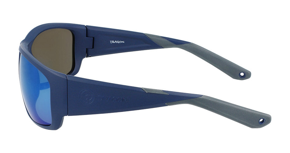 TIDAL X - Matte Navy H2O with Polarized Lumalens Blue Ionized Lens