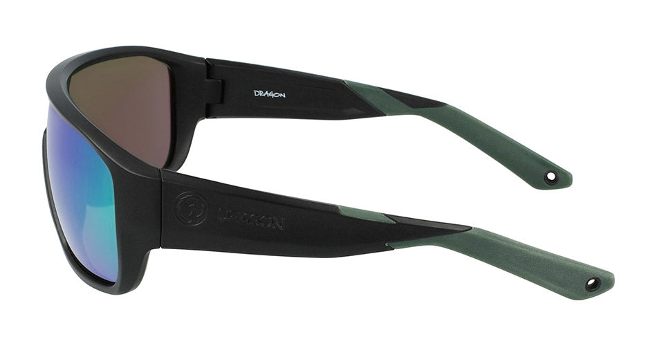 VESSEL X - Matte Black H2O with Polarized Lumalens Green Ionized Lens