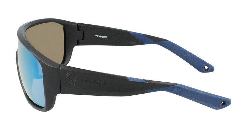 VESSEL X - Matte Grey H2O with Polarized Lumalens Super Blue Ionized Lens