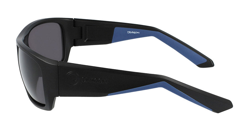 FLARE - Matte Black with Polarized Lumalens Smoke Lens