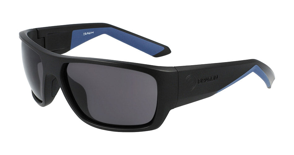 FLARE - Matte Black with Polarized Lumalens Smoke Lens
