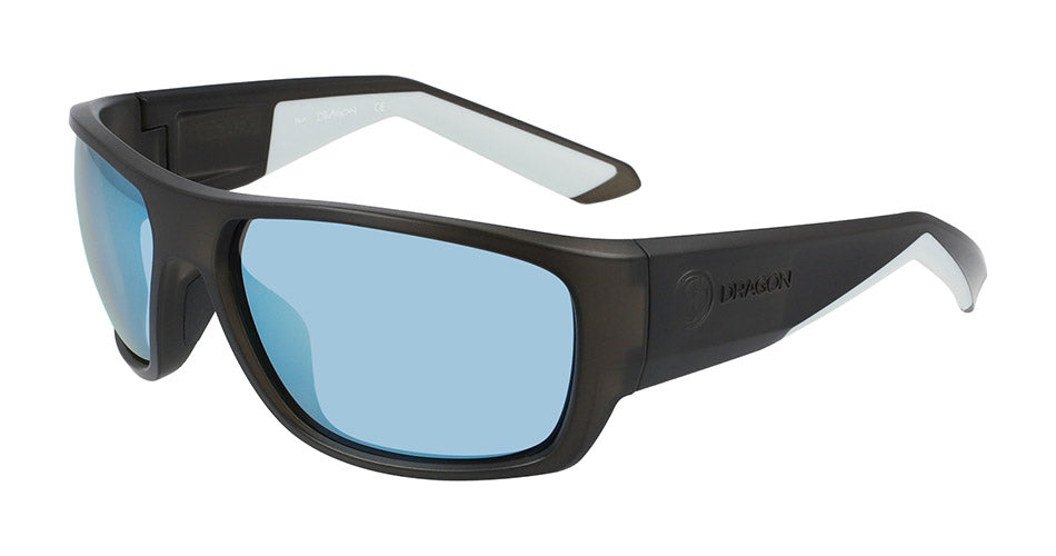 FLARE - Matte Grey with Lumalens Sky Blue Ionized Lens