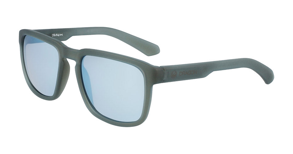MARI - Matte Grey H2O with Polarized Lumalens Sky Blue Ionized Lens
