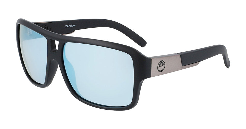 THE JAM SMALL - Matte Black with Lumalens Sky Blue Ionized Lens