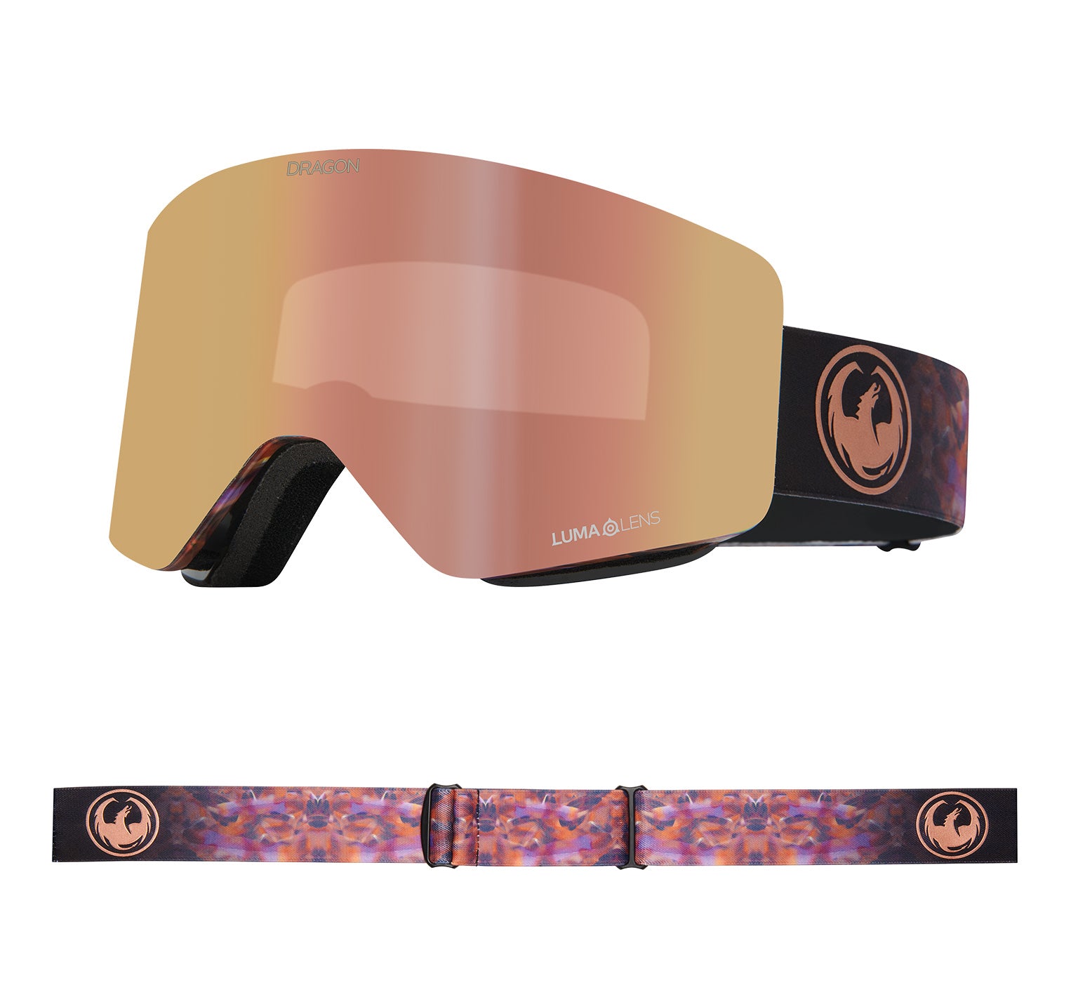 R1 OTG - Amethyst with Lumalens Rose Gold Ionized & Lumalens Light Rose Lens