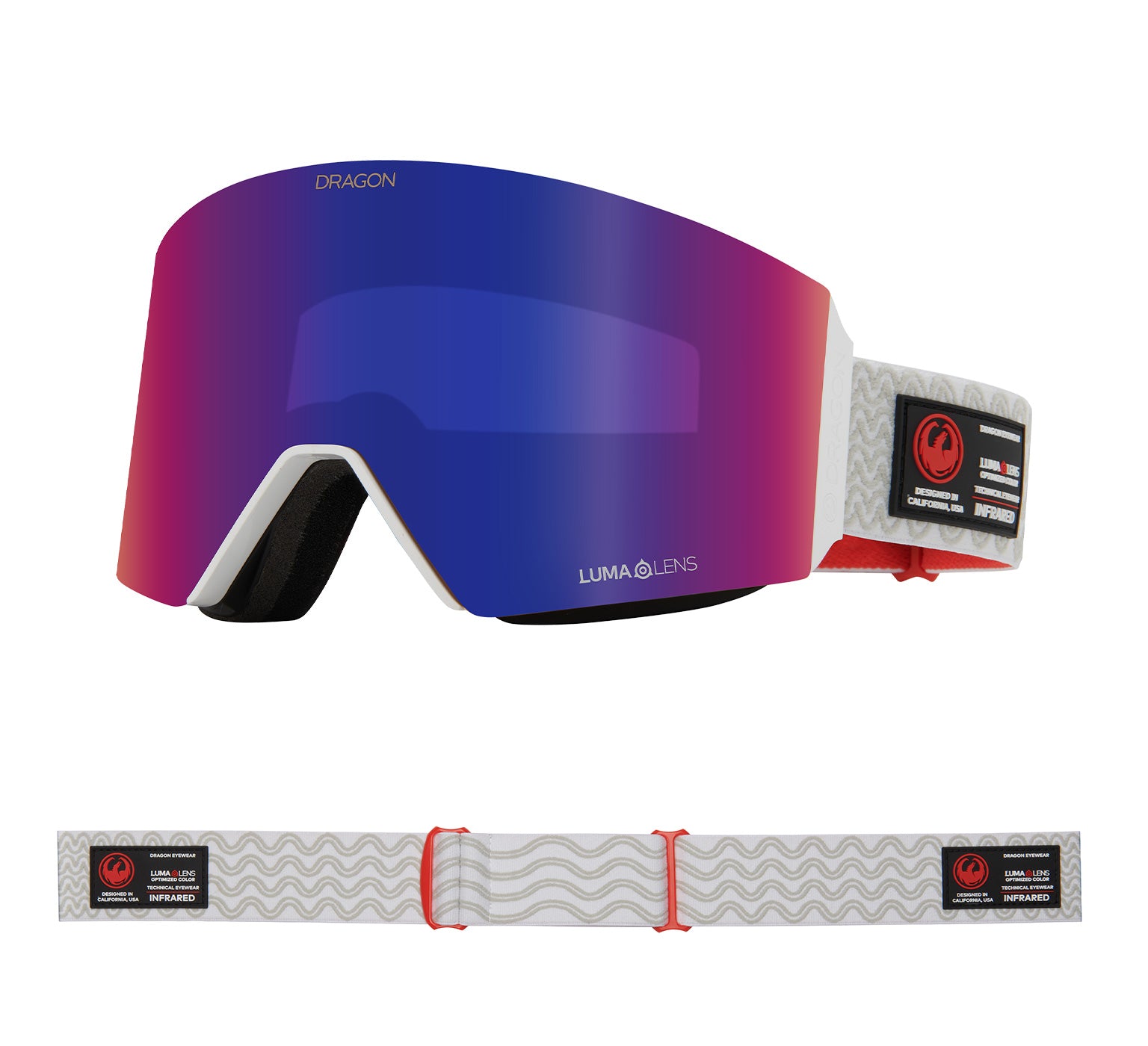 RVX MAG OTG - Gypsum with Lumalens Solace IR & Lumalens Violet Lens