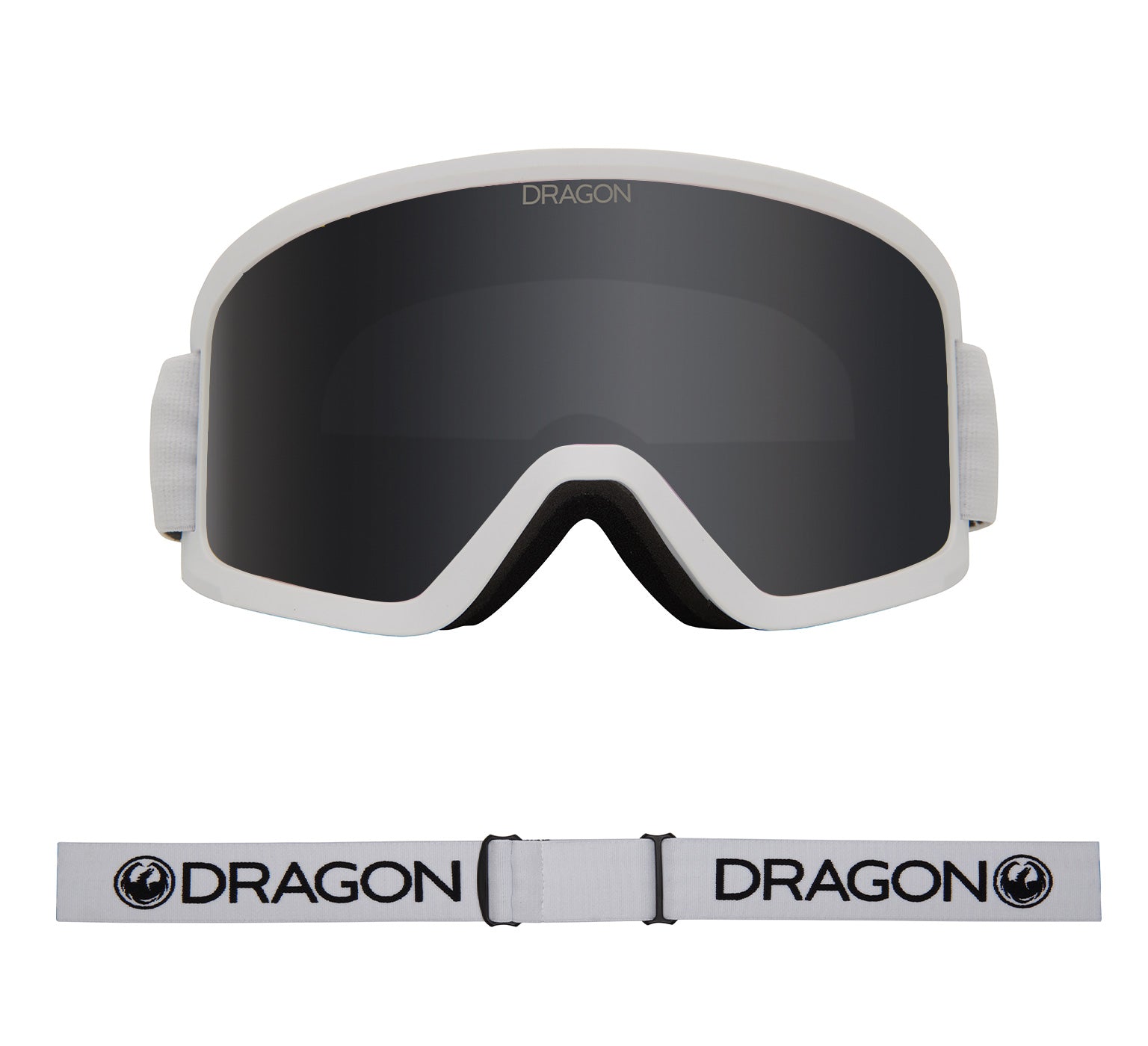 DX3 OTG - White with Lumalens Dark Smoke & Lumalens Pink Ionized Lens