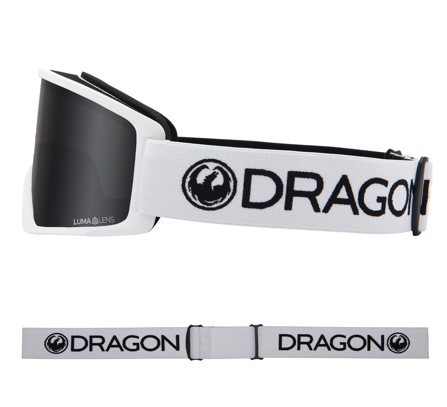 DX3 OTG - White with Lumalens Dark Smoke & Lumalens Pink Ionized Lens