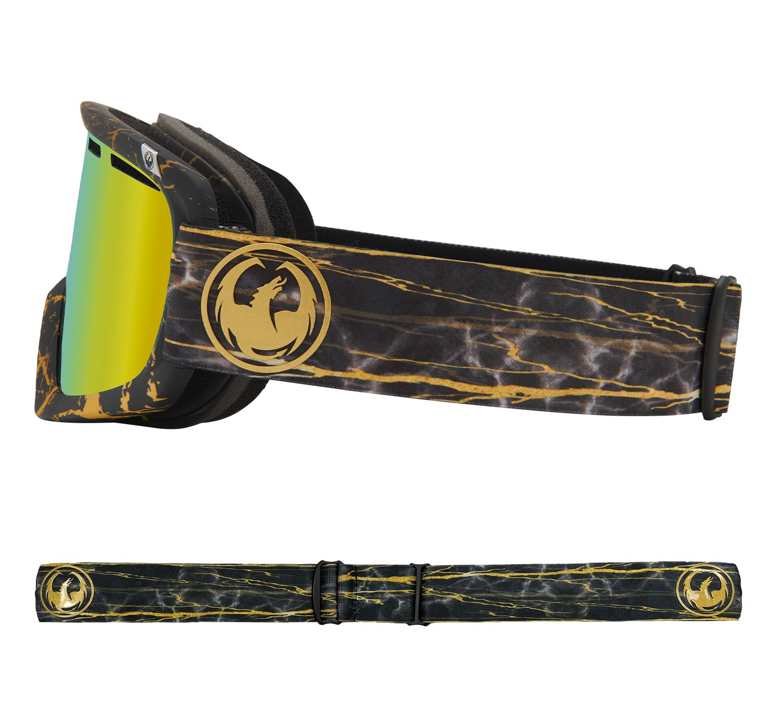 D1 OTG - 14 Karat with Lumalens Gold Ionized & Lumalens Amber Lens