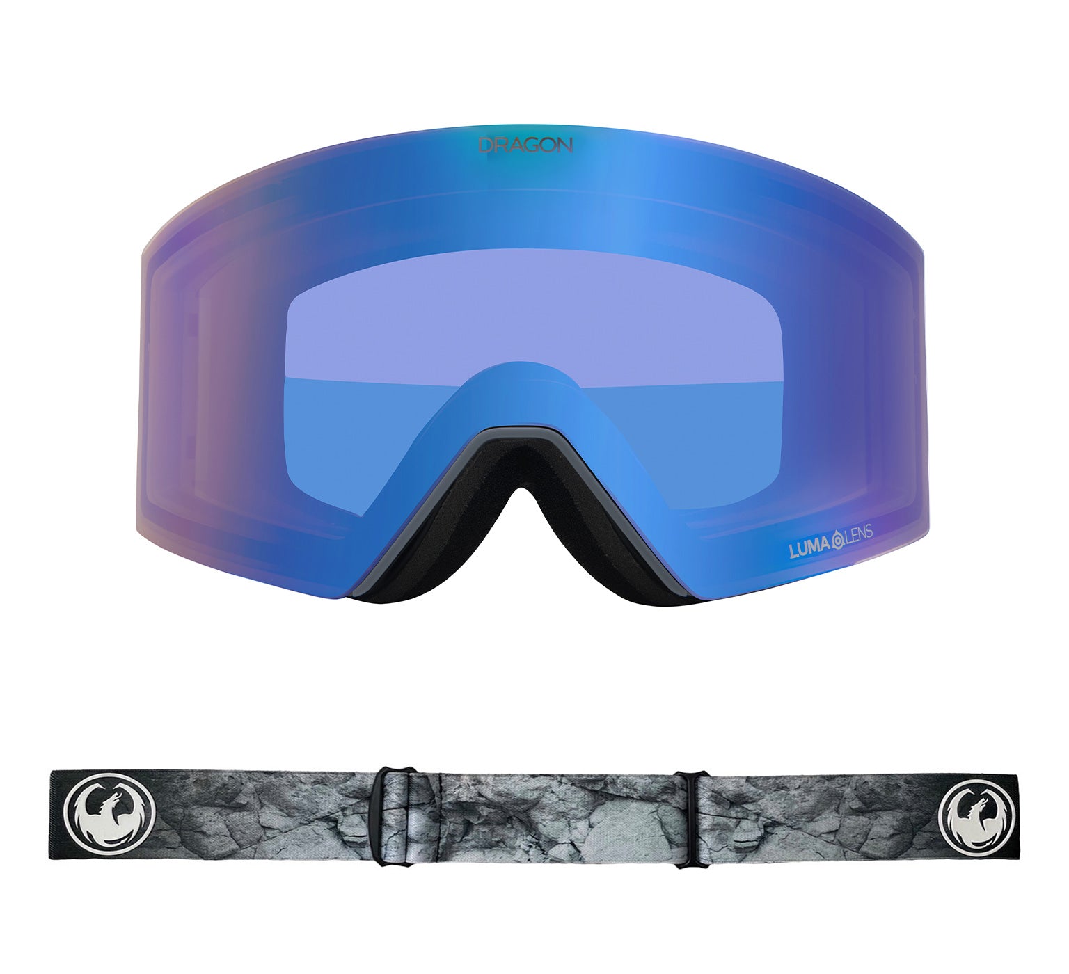 RVX OTG - Boulder with Lumalens Flash Blue & Lumalens Midnight Lens