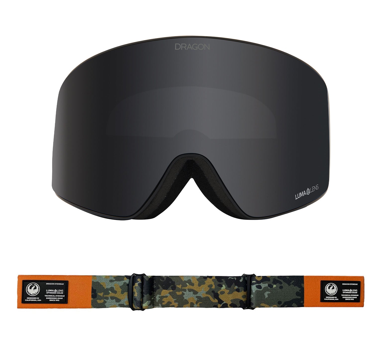 PXV - Bush Camo with Lumalens Dark Smoke & Lumalens Amber Lens