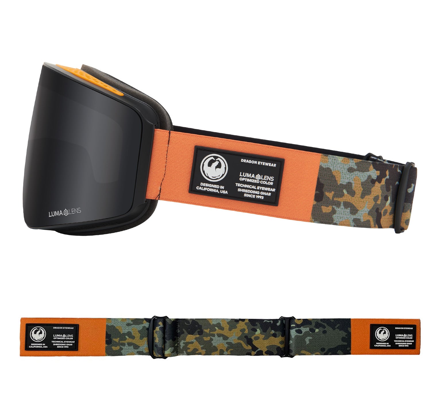 PXV - Bush Camo with Lumalens Dark Smoke & Lumalens Amber Lens